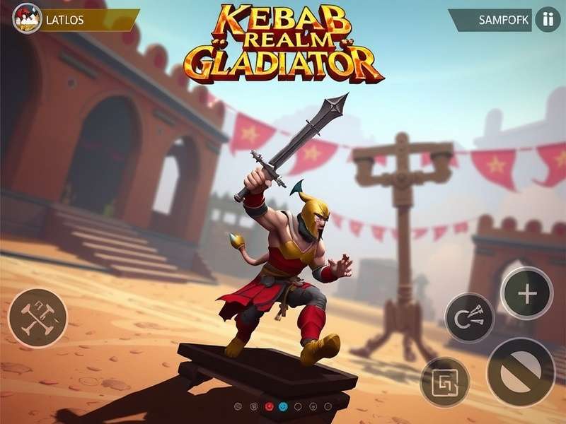 Kebab Realm Gladiator character customization options