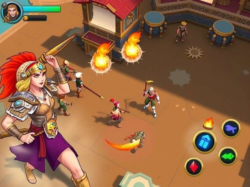 Kebab Realm Gladiator gameplay screenshot